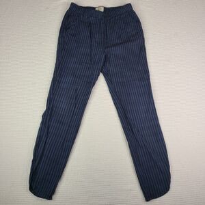 Marine Layer Allison Pant Size XS Blue / Black Stripe #10185